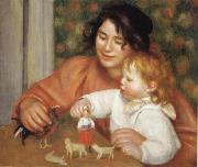 Pierre Renoir Child with Toys(Gabrielle and Jean) oil on canvas